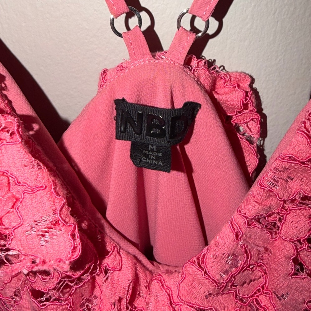 NBD Mugsy mini dress in pink - Picture 4 of 5